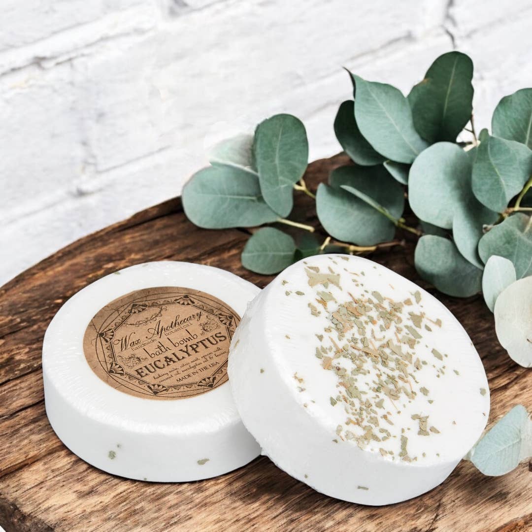 Wax Apothecary - Silver-Dollar Eucalyptus Botanical Bath Bomb