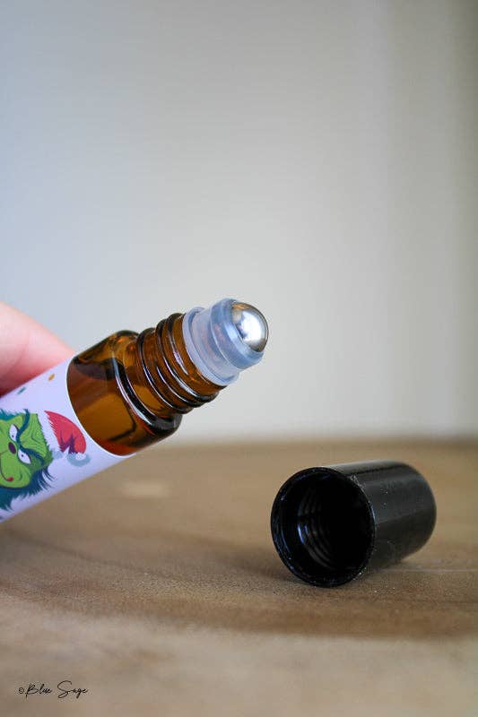Grinch Essential Oil Roller | Holiday Hoo Be What-ee GIft
