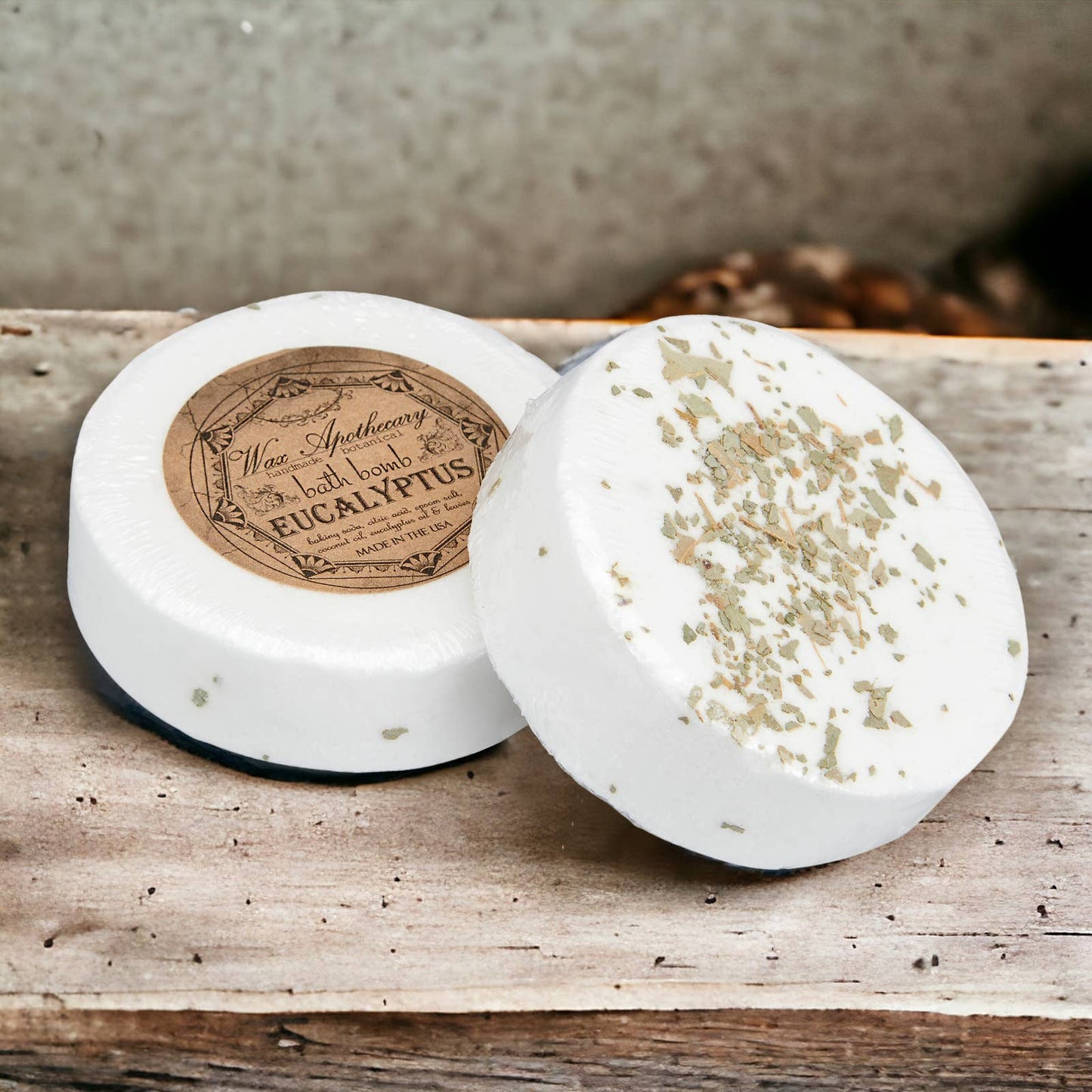 Wax Apothecary - Silver-Dollar Eucalyptus Botanical Bath Bomb