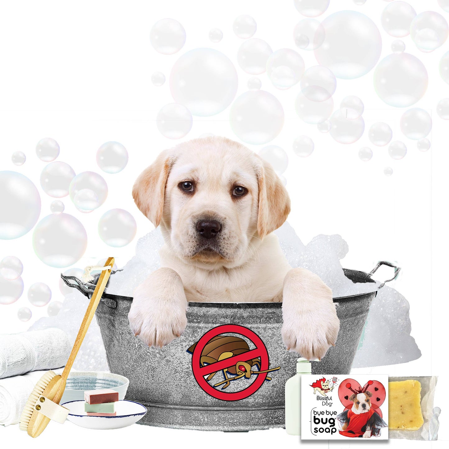 The Blissful Dog - Bye Bye Bug Soap