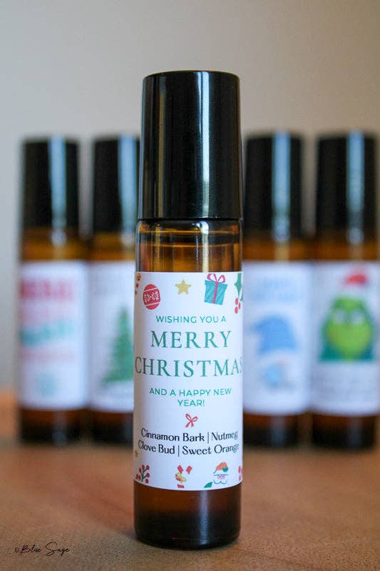 "Merry Christmas, and a Happy New Year" | Essential Oil Roll