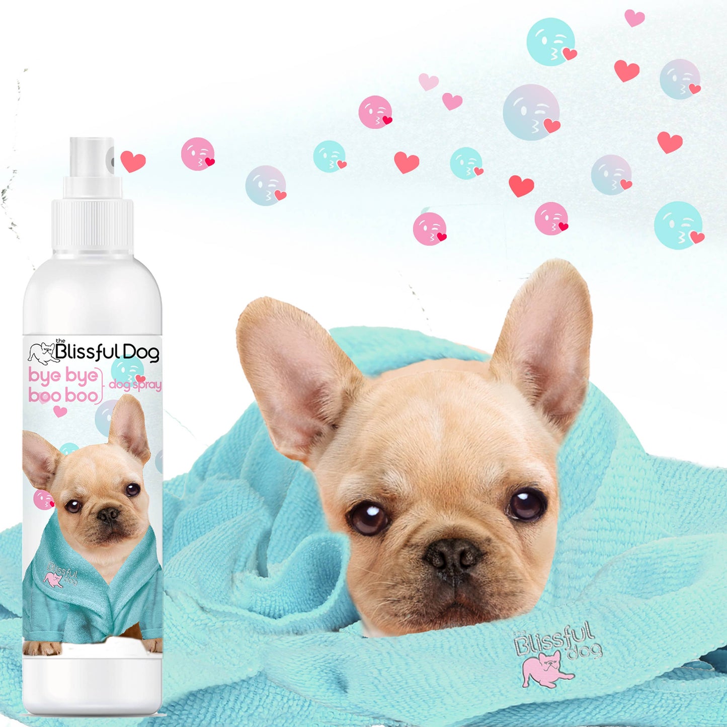 The Blissful Dog - Bye Boo Boo Spray For Itchy, Irritated Dog Skin: 4 oz