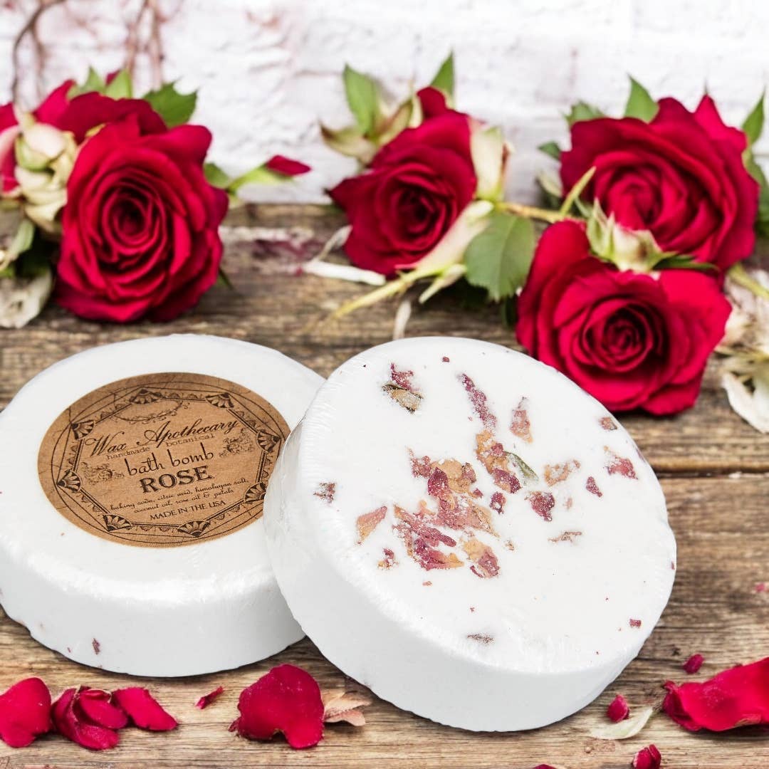 Wax Apothecary - Rose Botanical Bath Bomb