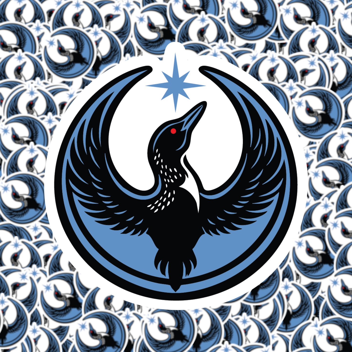 Fuzzy Loon Designs - Rebel Loon Sticker
