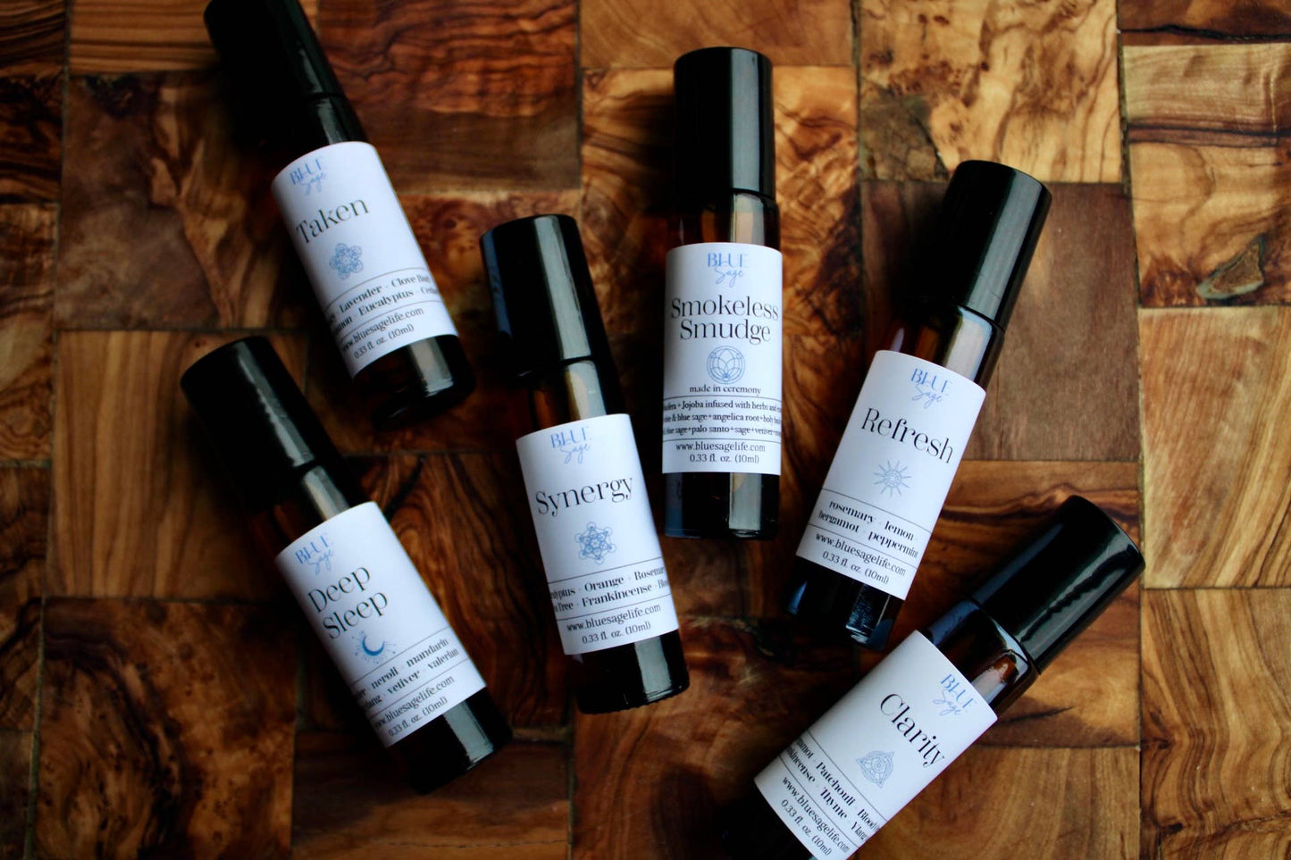Blue Sage - Smokeless Smudge Roll On