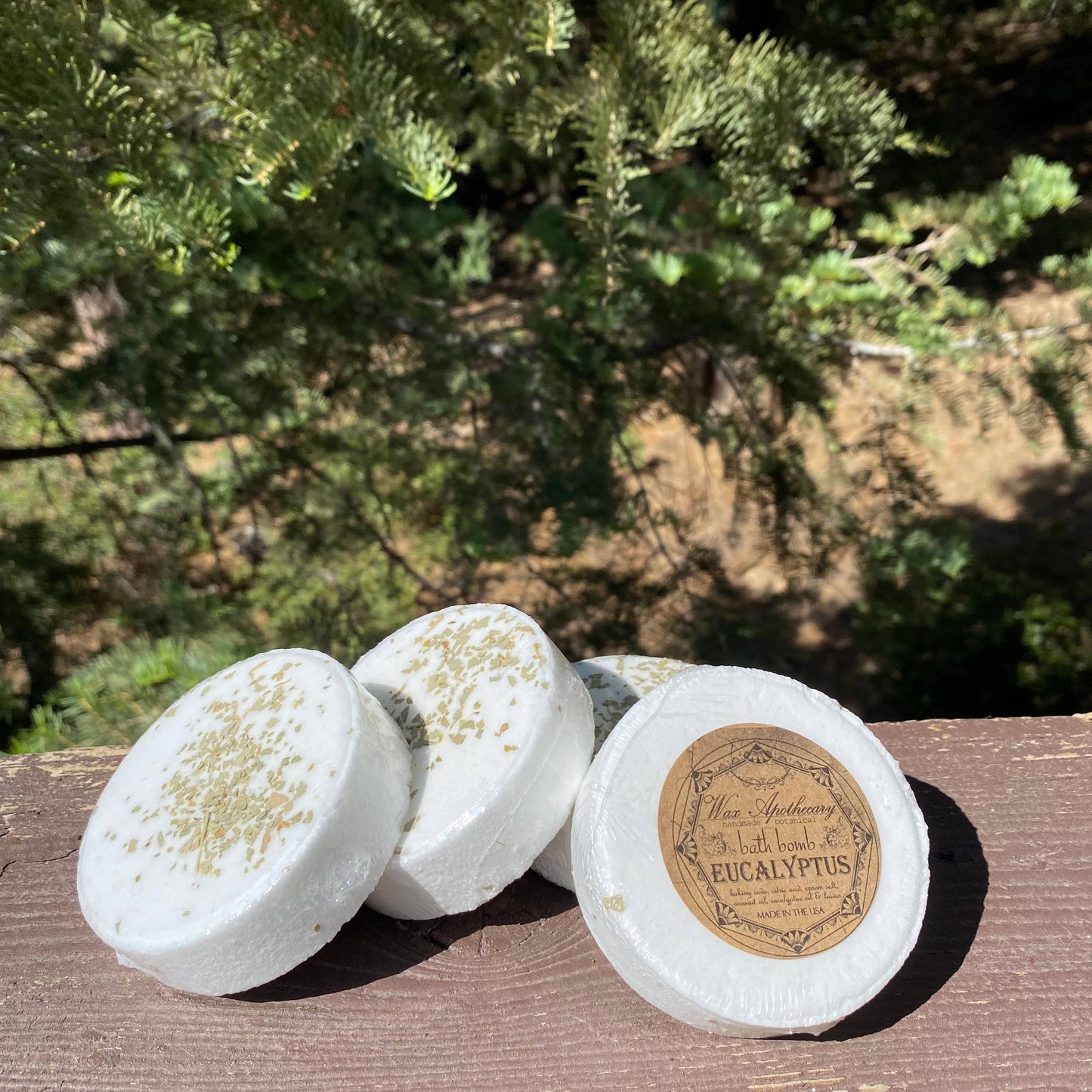 Wax Apothecary - Silver-Dollar Eucalyptus Botanical Bath Bomb