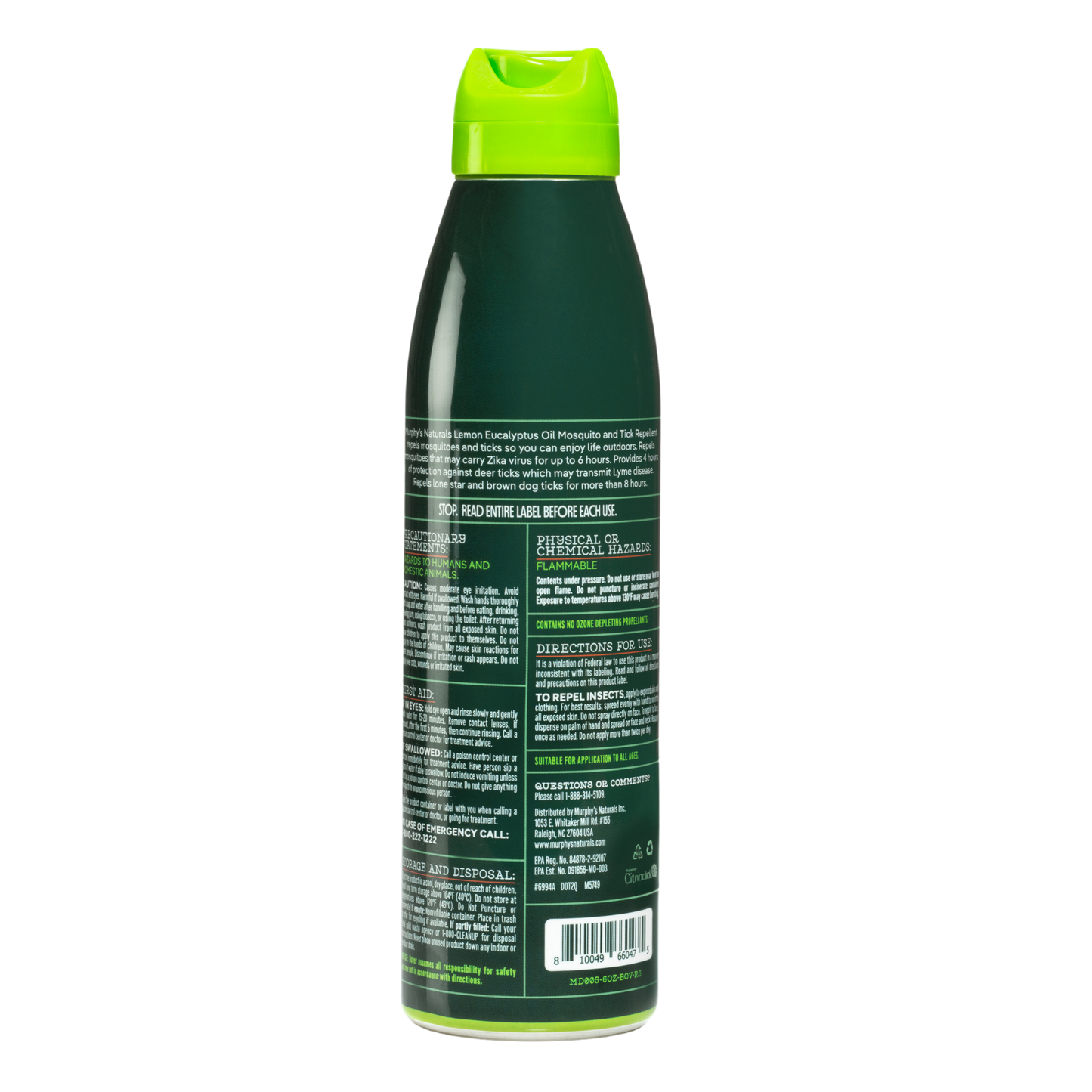 Murphy's Naturals - Mosquito & Tick Repellent Mist (6oz)