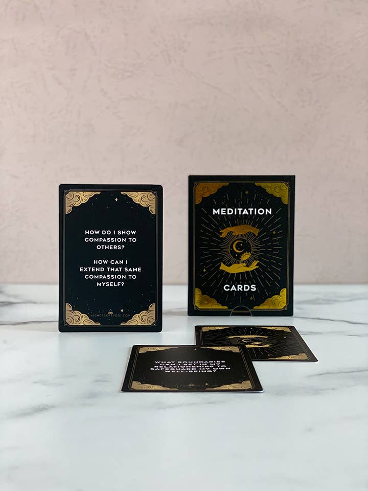High Desert Yogi - Meditation & Journaling Prompt Cards