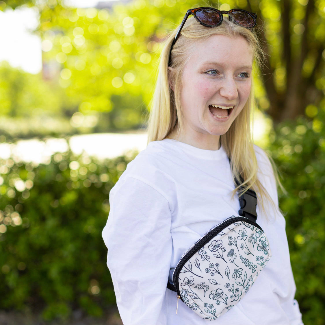 Elyse Breanne Design - Pressed Floral Belt Bag