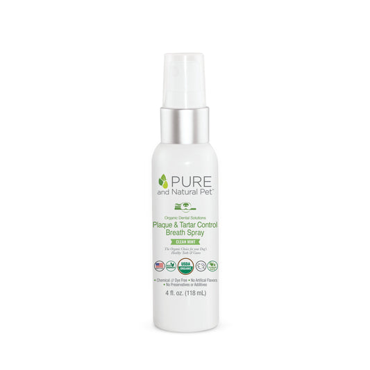 Pure and Natural Pet - Organic Dental Solutions Plaque &Tartar Control Breath Spray