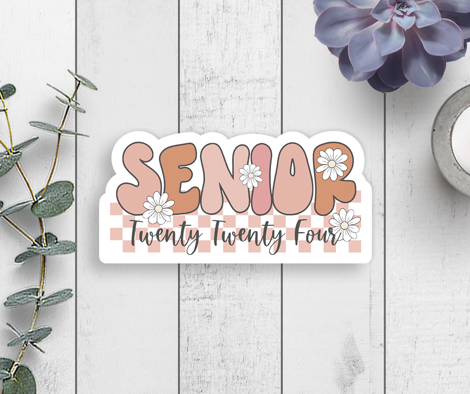 Expression Design Co - Senior 2024 Vinyl Sticker