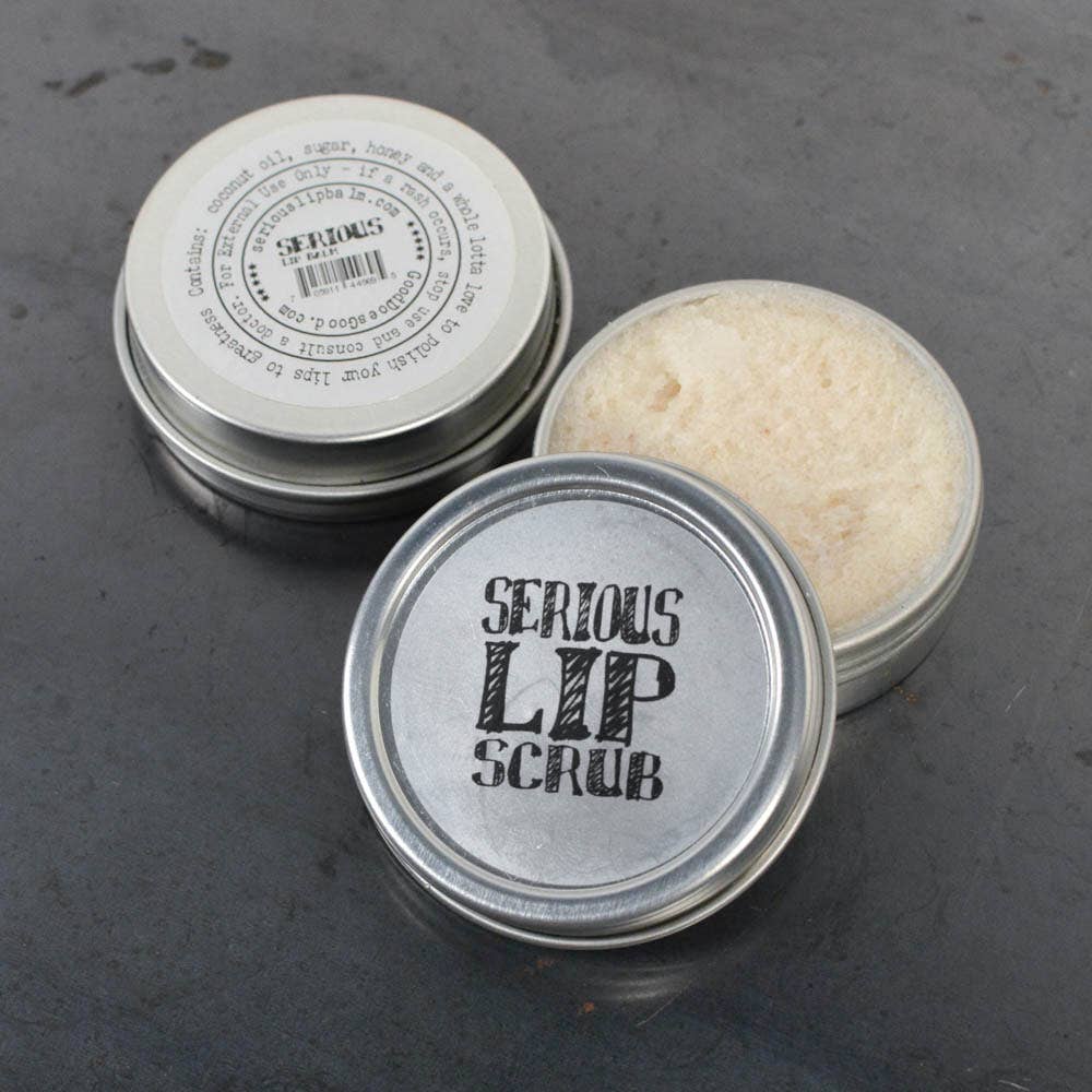 Serious Lip Balm - Serious Lip Scrub