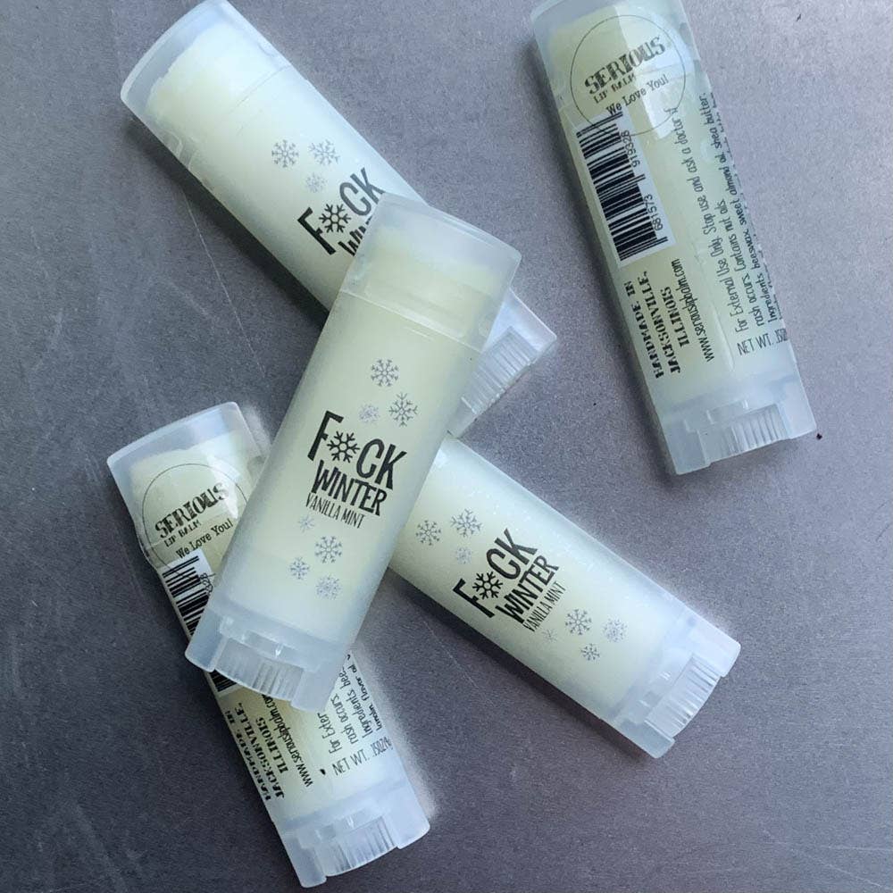 Serious Lip Balm - Limited Edition F*CK WINTER Lip Balms!