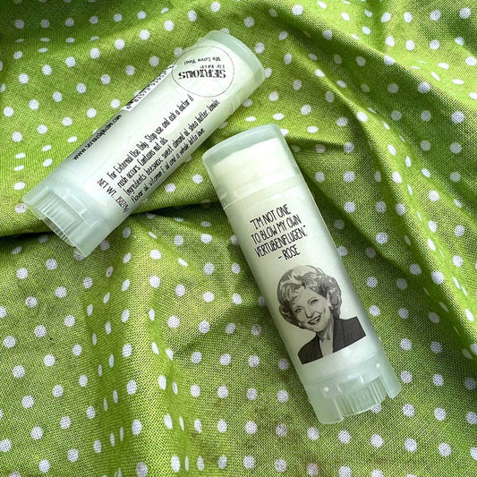Serious Lip Balm - Brand New BETTY WHITE/ROSE NYLUND lip balms!