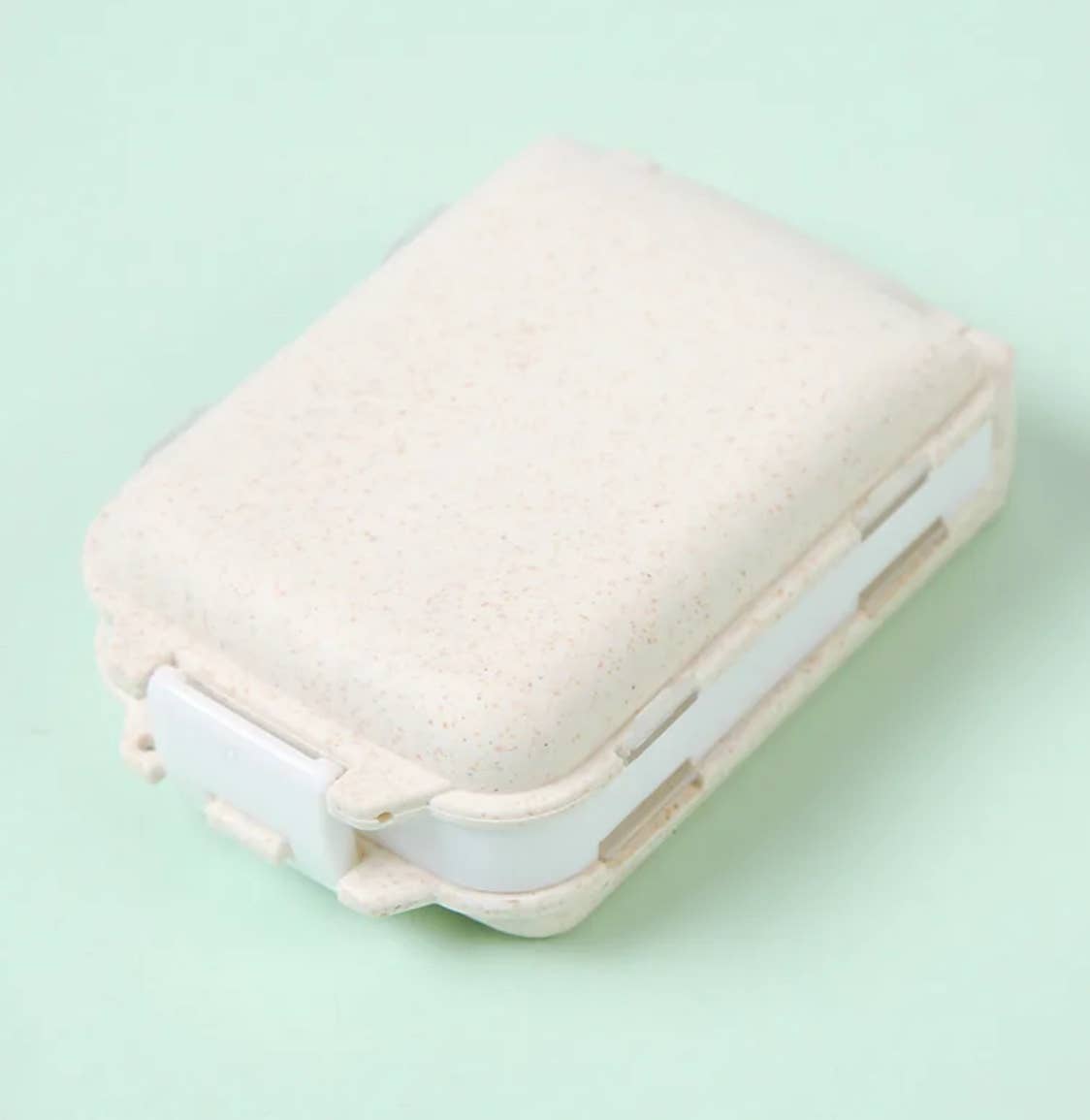 Boho + Babe - Take your Happy Pills Container - Speckled Cream