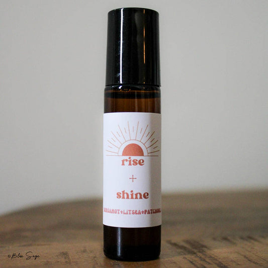 Blue Sage - Rise + Shine Roller | Aromatherapy | Essential Oils