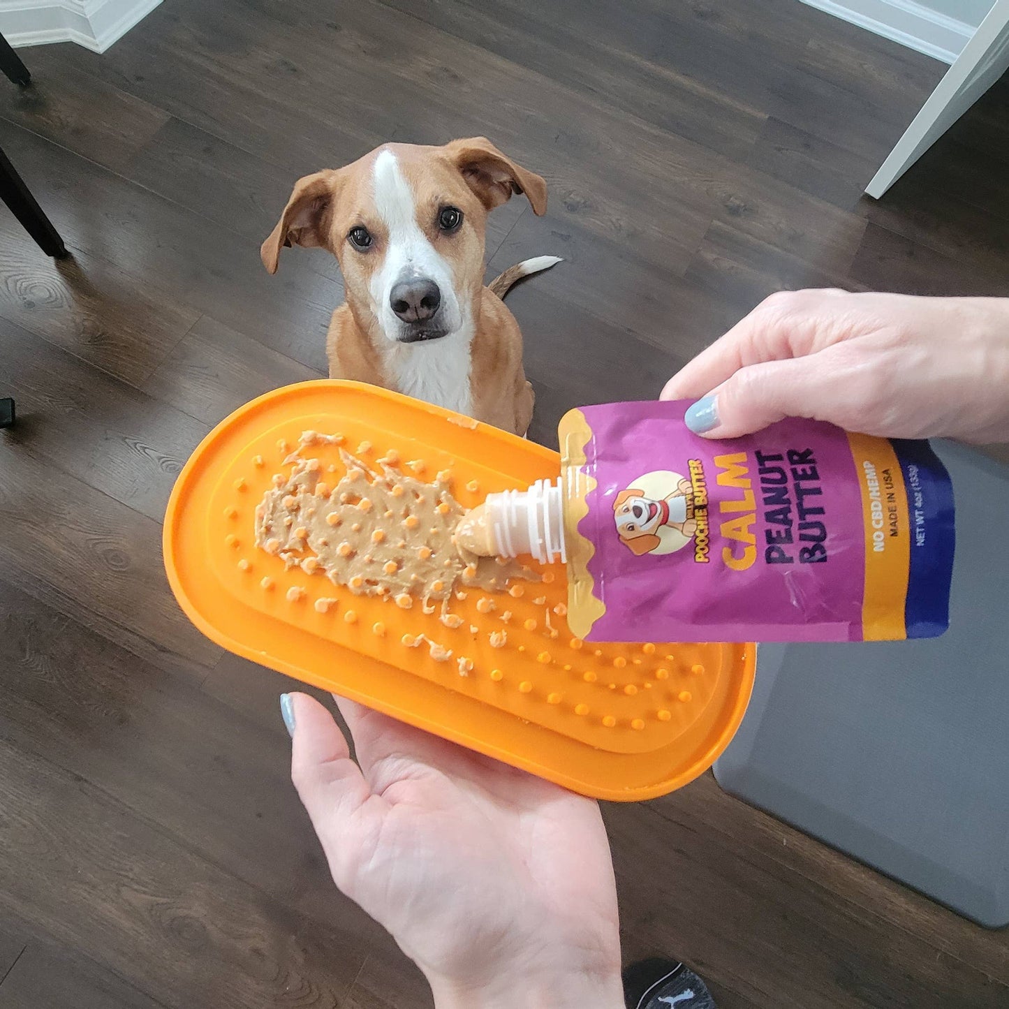 Poochie Butter - Calm Peanut Butter Squeeze Pack 4oz