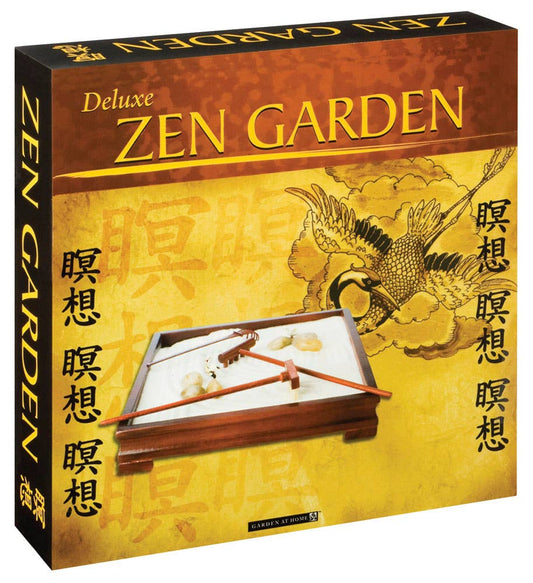 Toysmith - Deluxe Zen Garden, Stress Relief, Desktop Toy