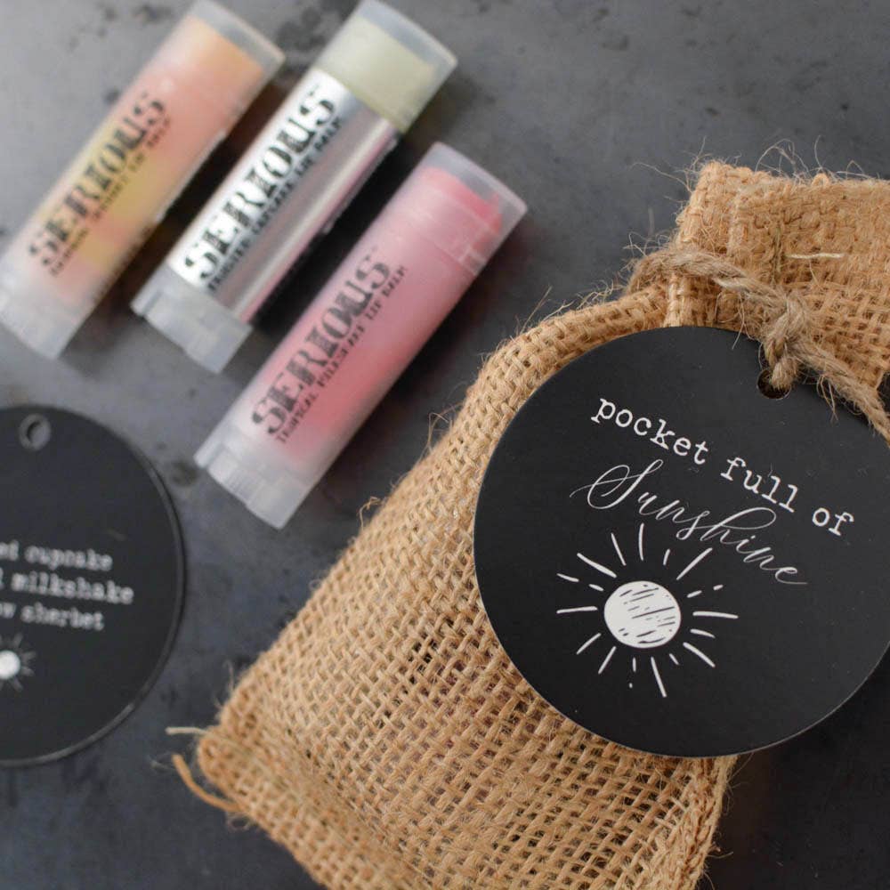 Serious Lip Balm - The Pocket Full of Sunshine Lip Balm Bundle