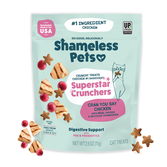 Shameless Pets - Cran U Say Chicken Crunchy Cat Treats