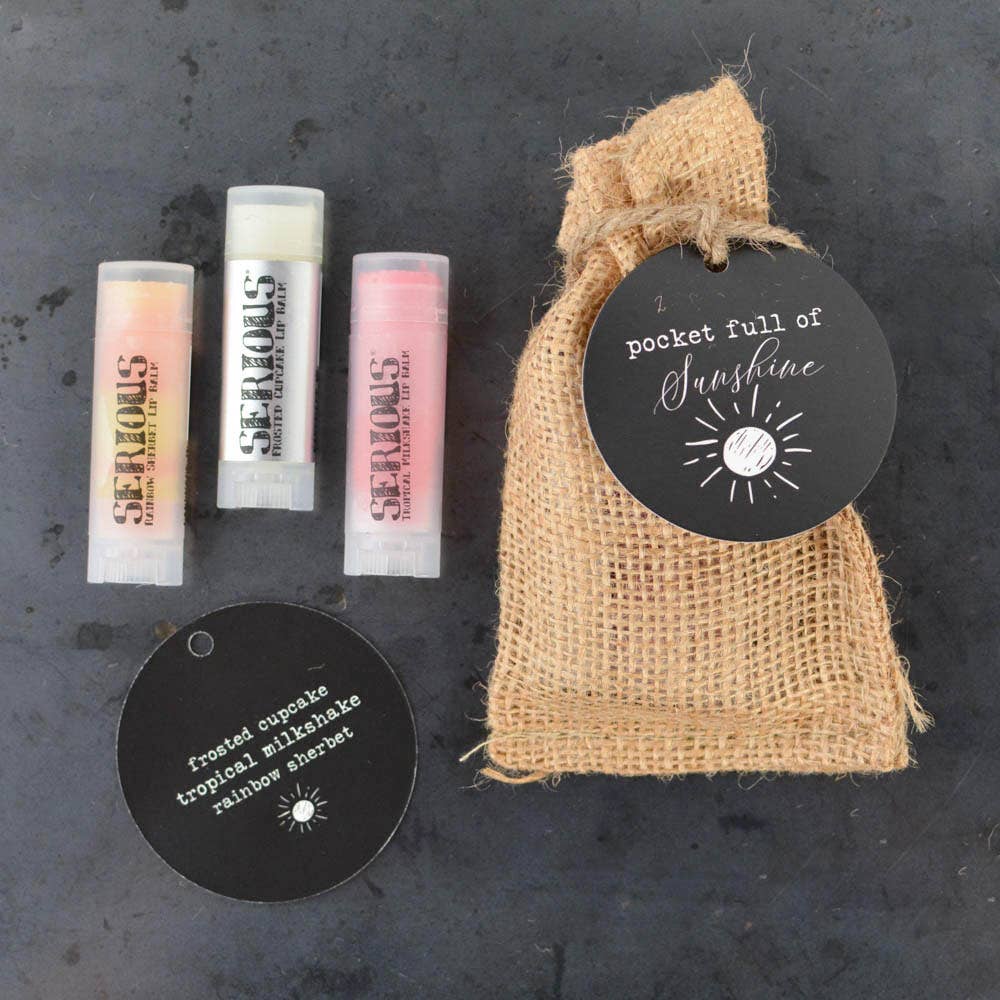 Serious Lip Balm - The Pocket Full of Sunshine Lip Balm Bundle