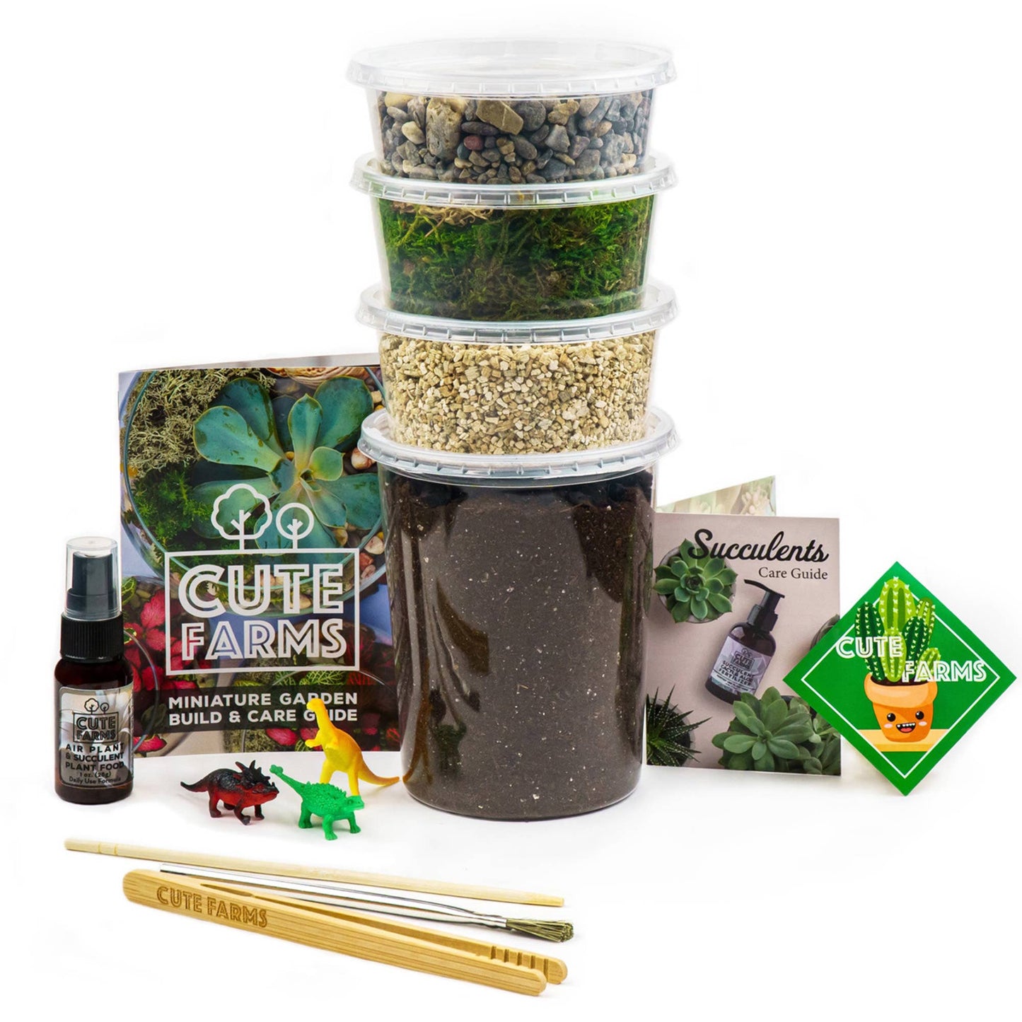 Cute Farms - Large Terrarium Kit