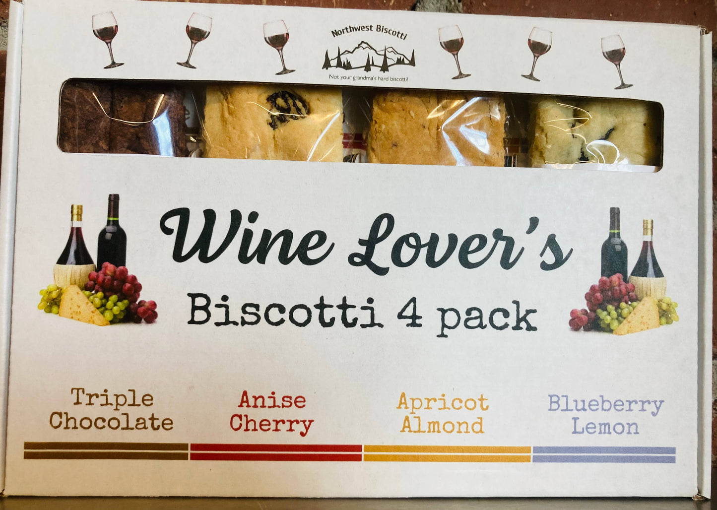 Northwest Biscotti, LLC - Variety Pack: Wine Lover's