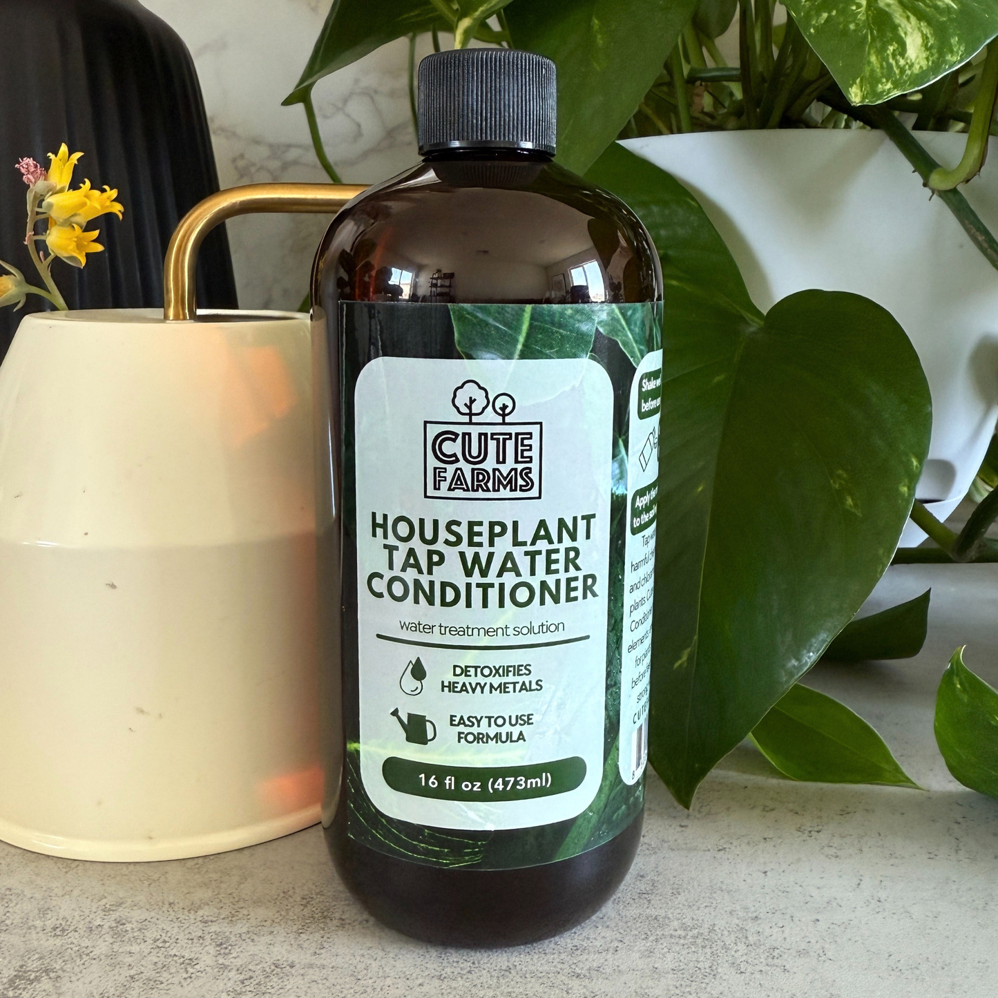 Cute Farms - Tap Water Conditioner for Houseplants & Hydroponics