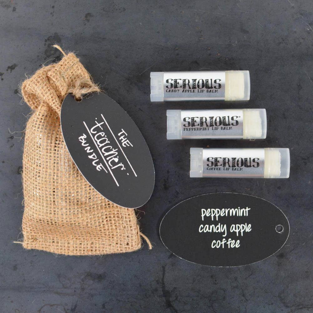 Serious Lip Balm - The Teacher Lip Balm Bundle