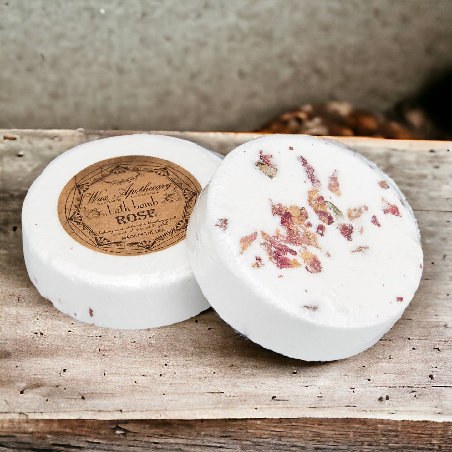 Wax Apothecary - Rose Botanical Bath Bomb