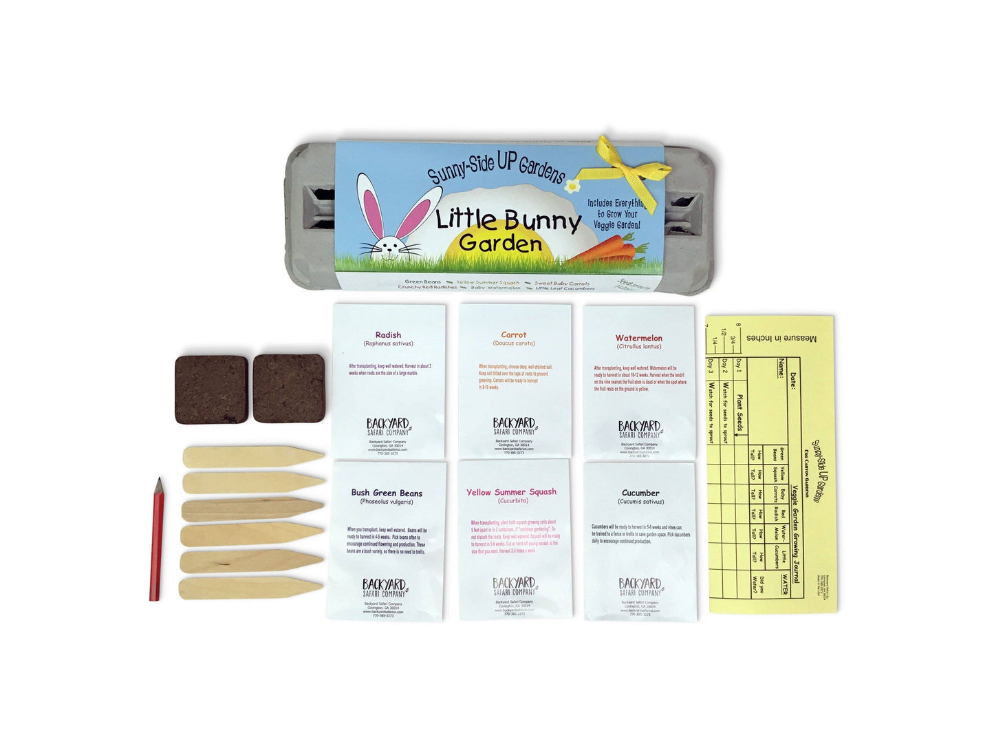 Backyard Safari Company - Little Bunny Garden Grow Kit