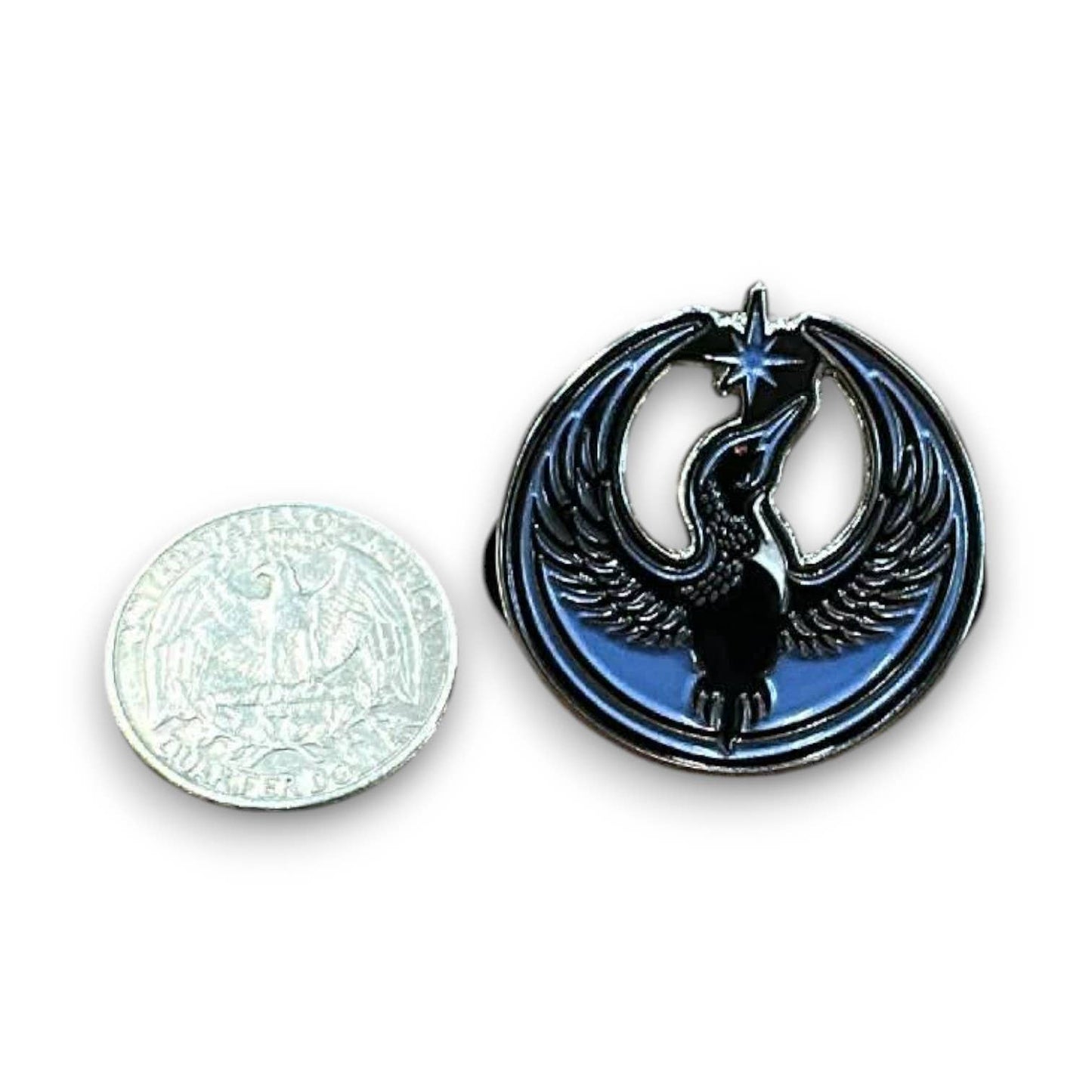 Fuzzy Loon Designs - Rebel Loon Enamel Pin