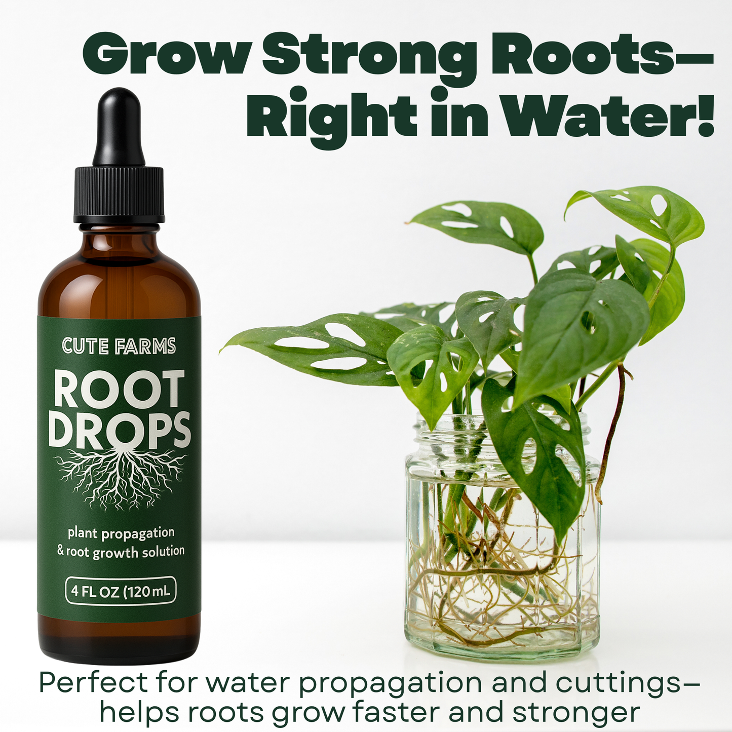 Cute Farms - Root Drops – Plant Propagation & Transplant Booster