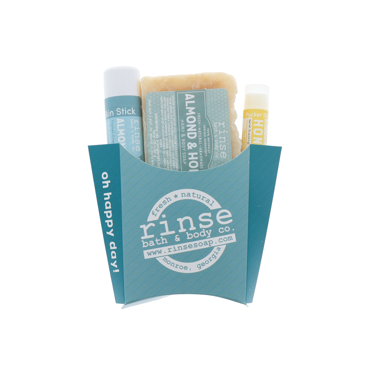 Rinse Bath Body Inc - Almond & Honey Fry Bundle