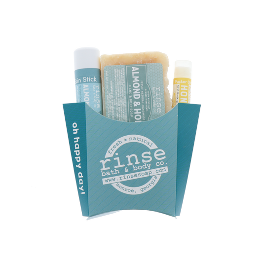 Rinse Bath Body Inc - Almond & Honey Fry Bundle