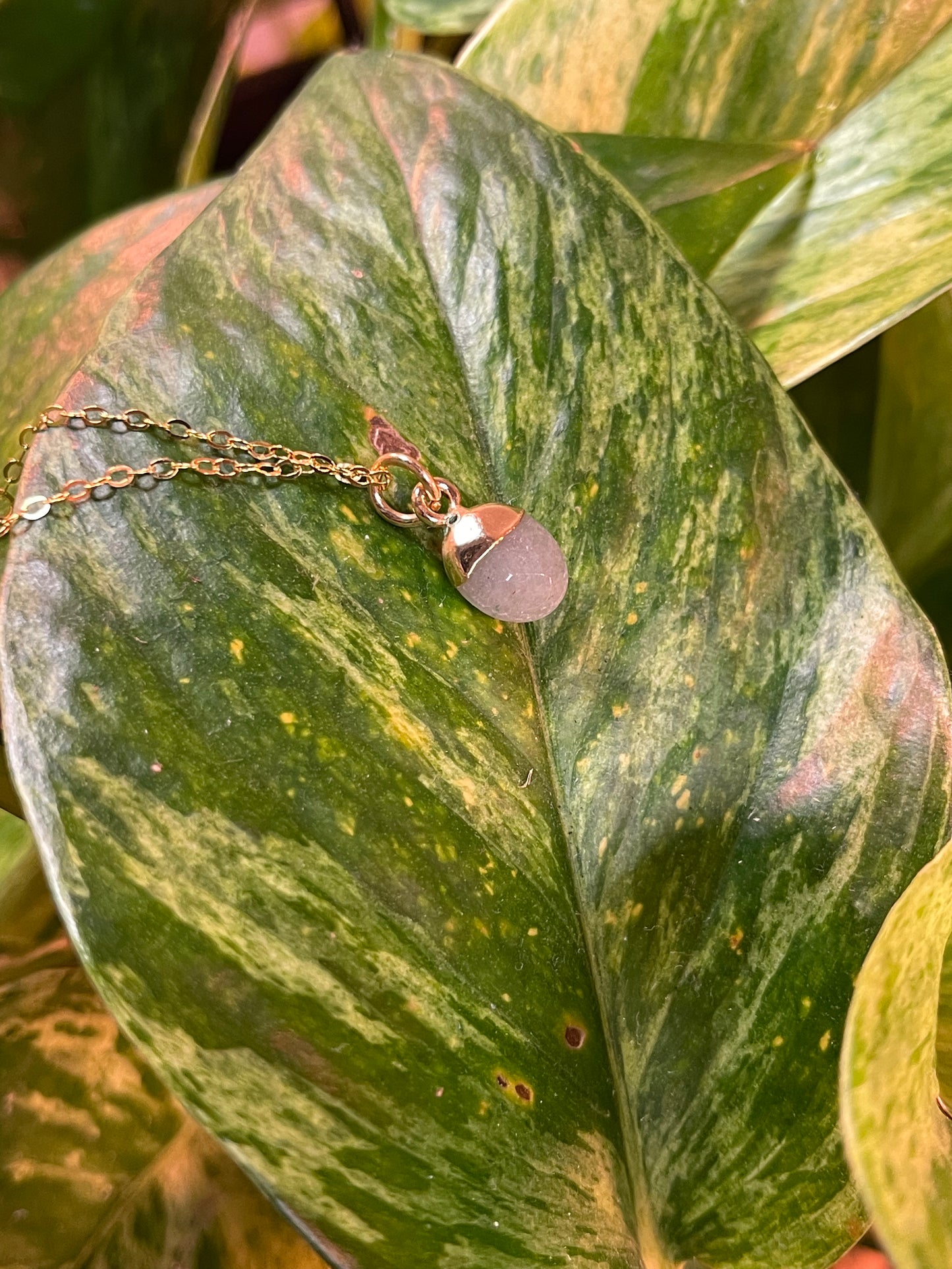 18” Semi-Precious Gem Necklace