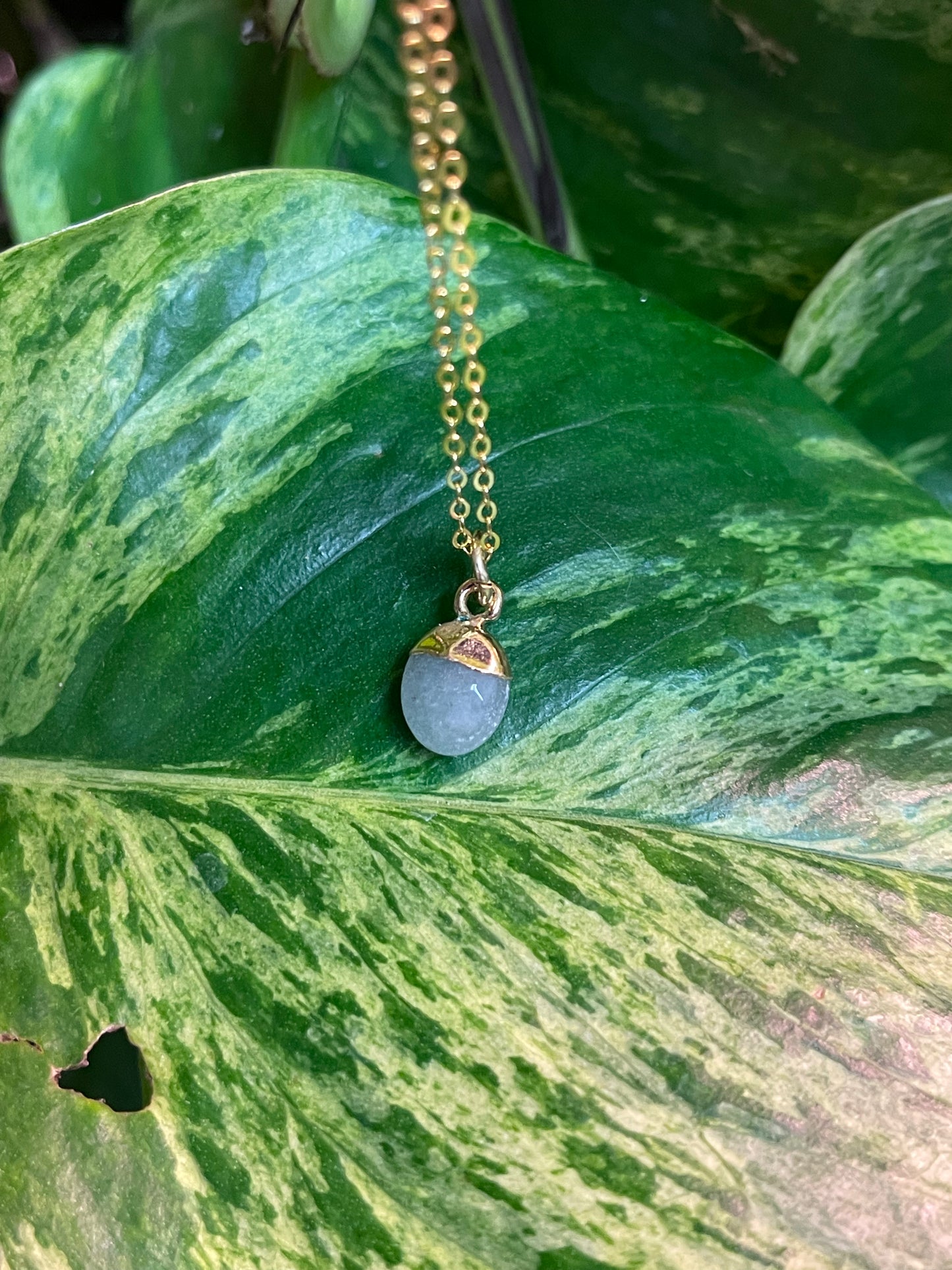 18” Semi-Precious Gem Necklace