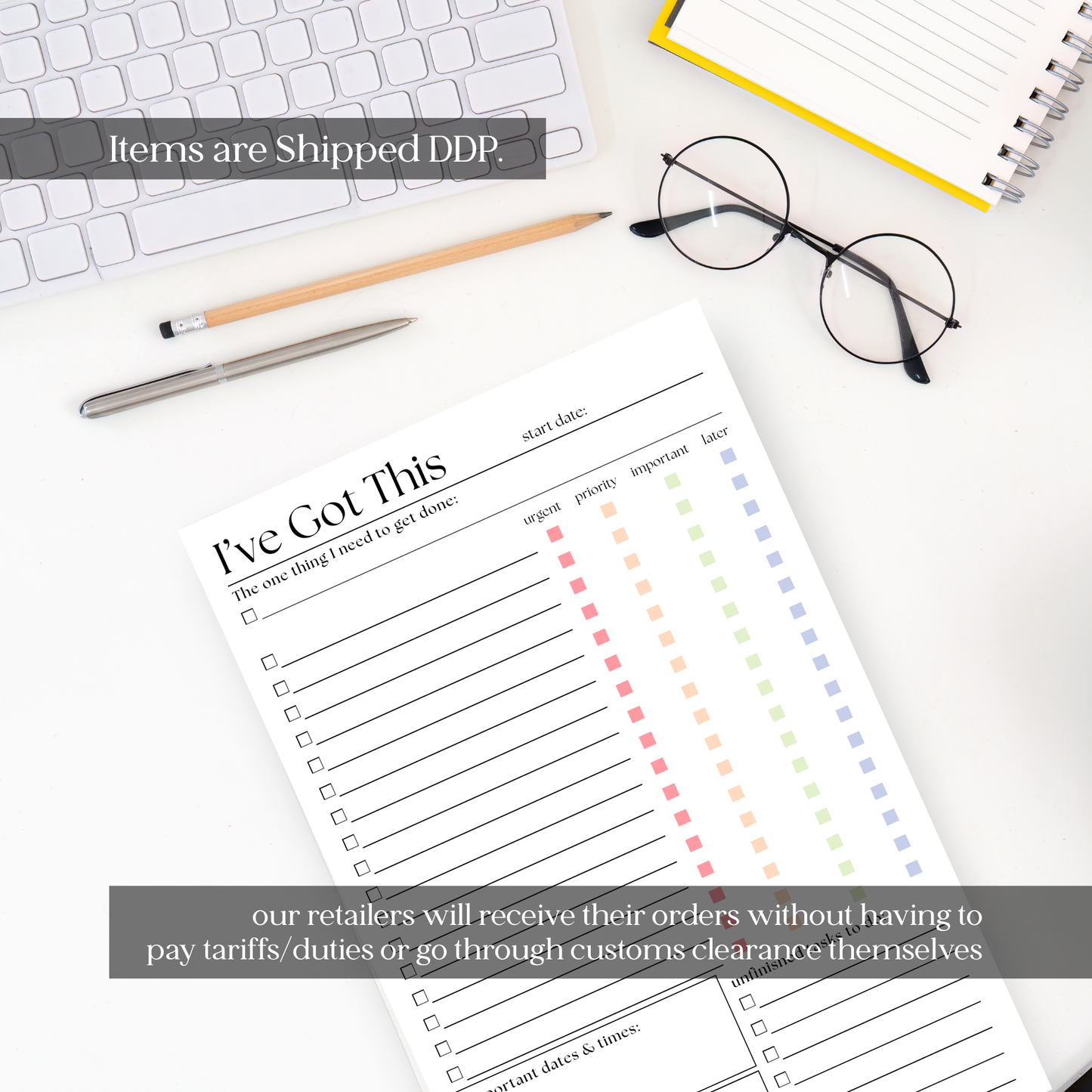 Eleventh and Taylor - I've Got This! Daily and Weekly To-Do List: 50-Page Notepad