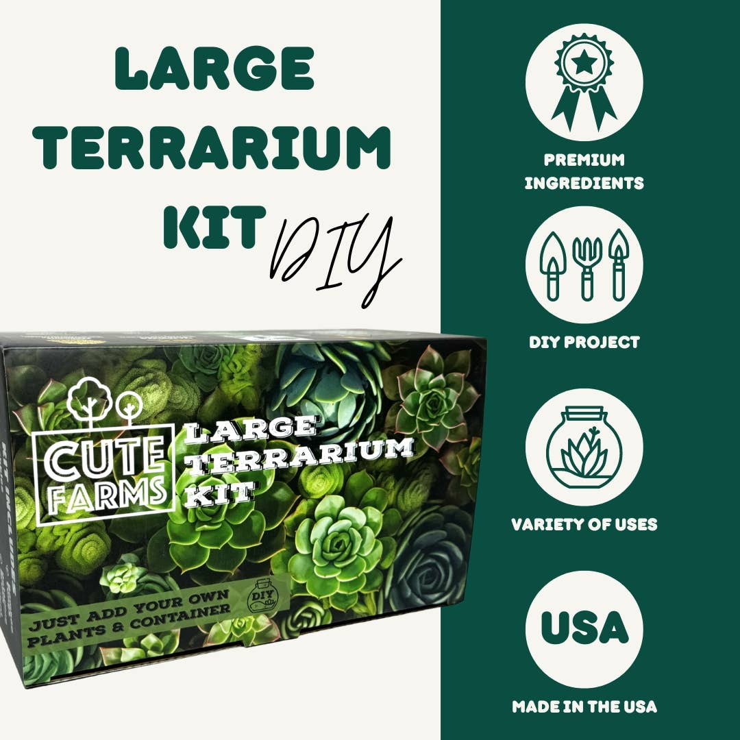 Cute Farms - Large Terrarium Kit