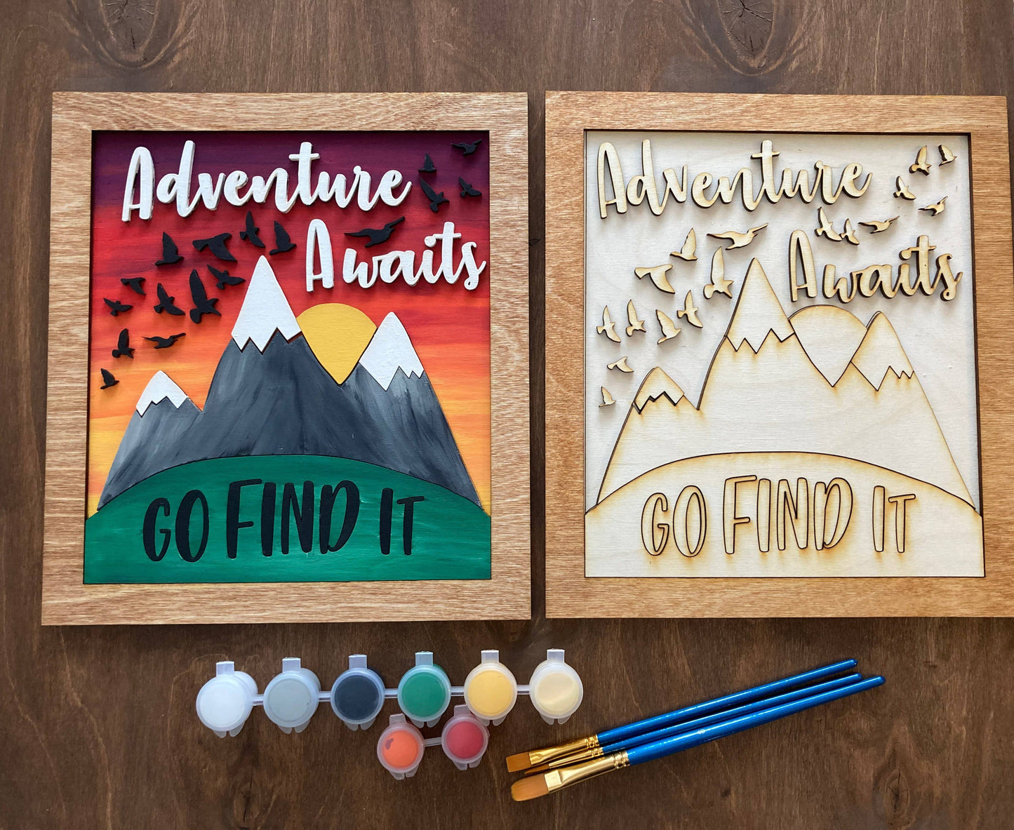 Sweet Love Adornments - Adventure Awaits DIY Painting Kit