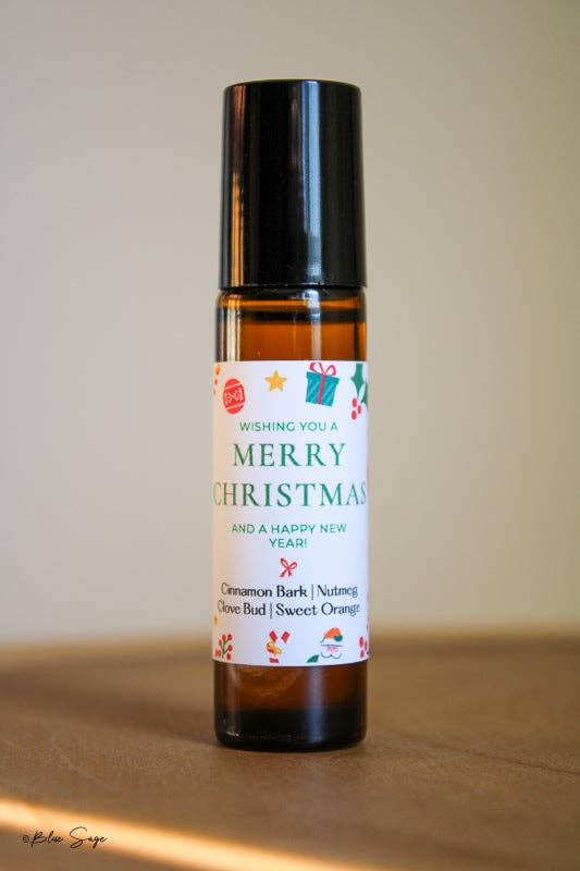 "Merry Christmas, and a Happy New Year" | Essential Oil Roll