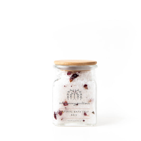 Whispering Willow - Rose Natural Bath Salts