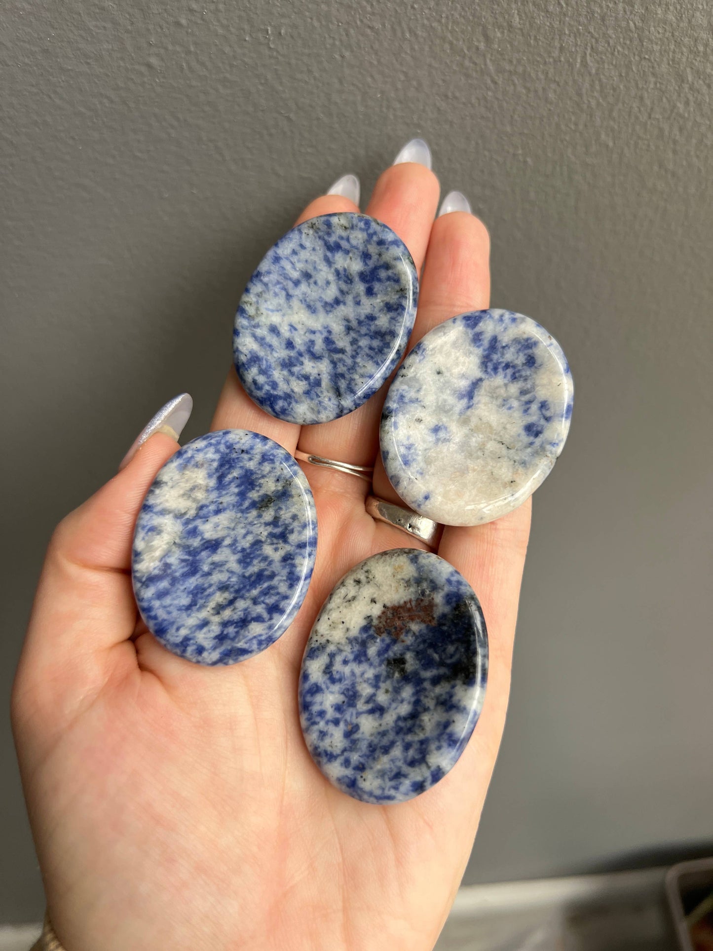 Sapphire & Sage - Sodalite Crystal Worry Stone