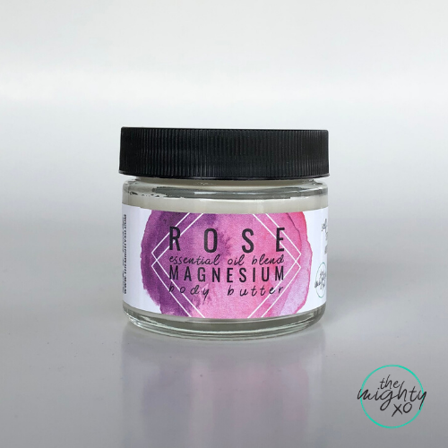 The Mighty xo - Rose Magnesium Body Butter - Self Care and Sleep Support