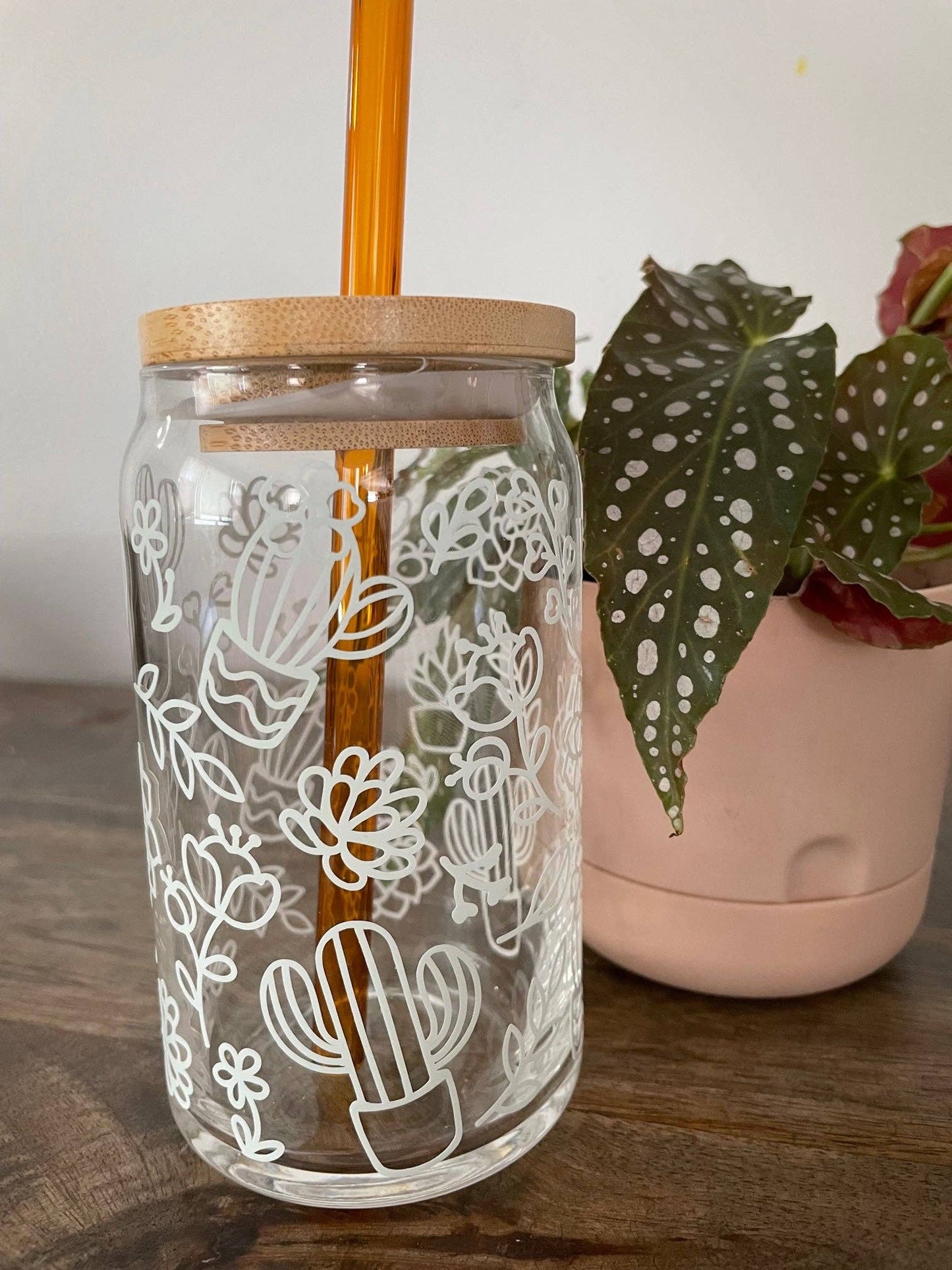Plntbaby Jewelry - Color Changing Cactus Libbey Cup
