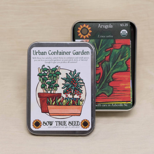 Sow True Seed - Urban Container Garden Collection Gift Tin