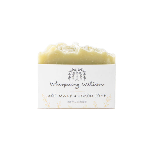 Whispering Willow - Bar Soap - Rosemary & Lemon (Seasonal)