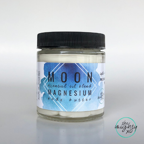 The Mighty xo - MOON Magnesium Body Butter - Cycle Support - Sleep - Stress.