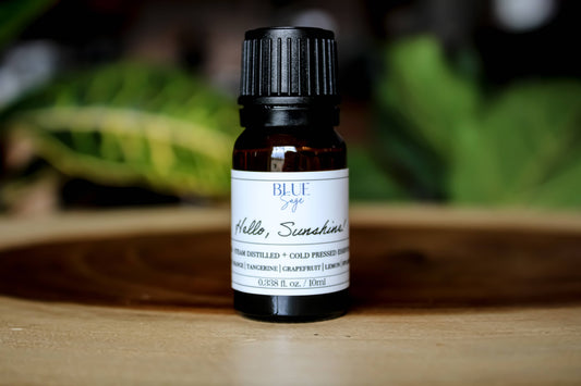 Blue Sage - Hello, Sunshine! Essential Oil Blend 10ml-100% Pure